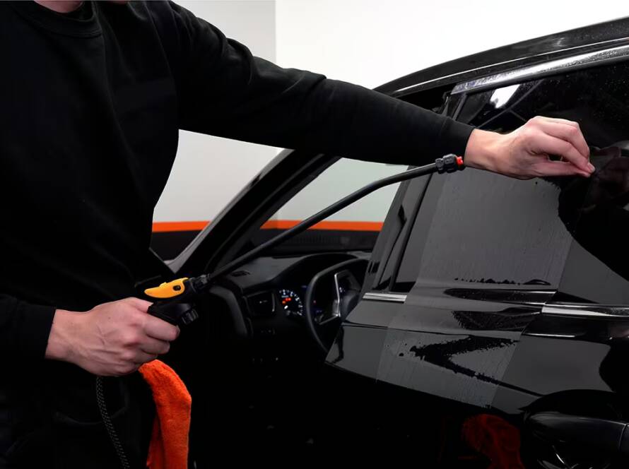 Top quality automotive window tint installation by Wittmann Detailing in Springfield Missouri