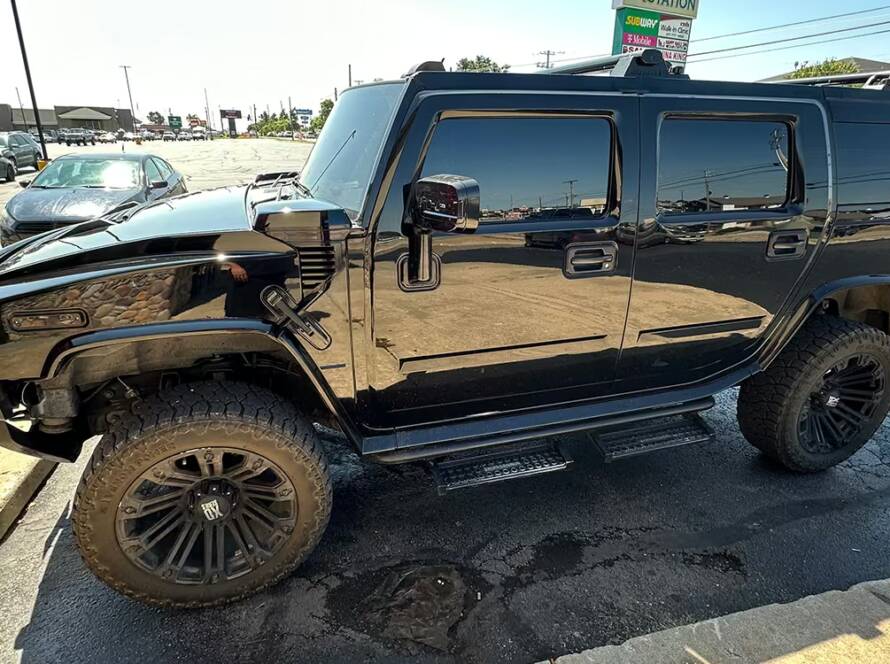 5% Black Out Tint and a 5year Ceramic Coating by Wittmann Detailing in Springfield Missouri