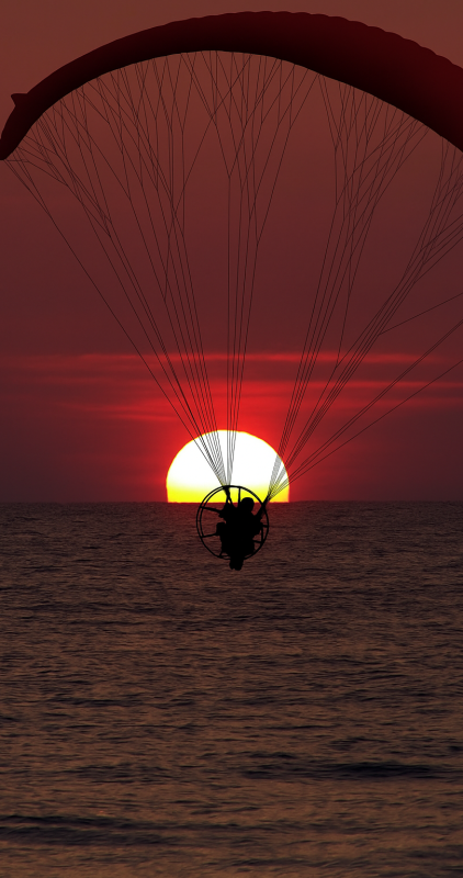 paramotering image